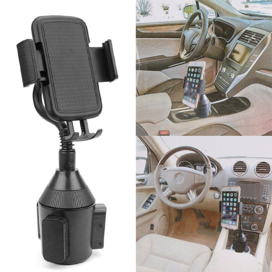 Universal Adjustable Gooseneck Cup Holder Mount For Phone iPhone