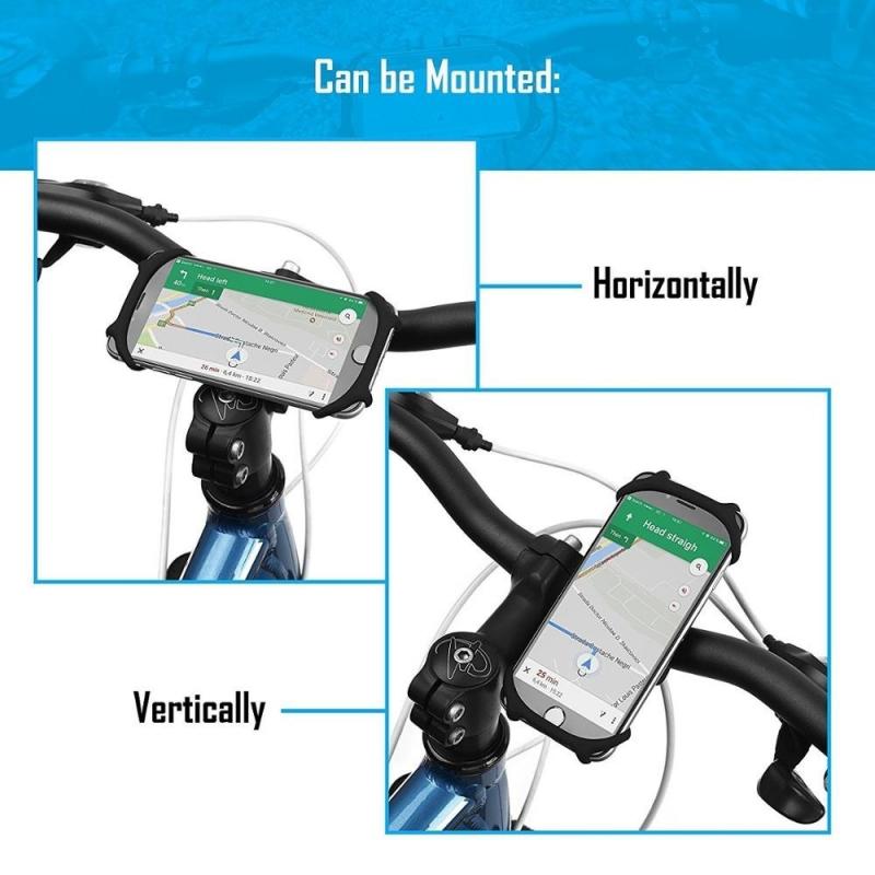 Bicycle Motorcycle Phone Handlebar Clip Stand Mount Bracket Holder