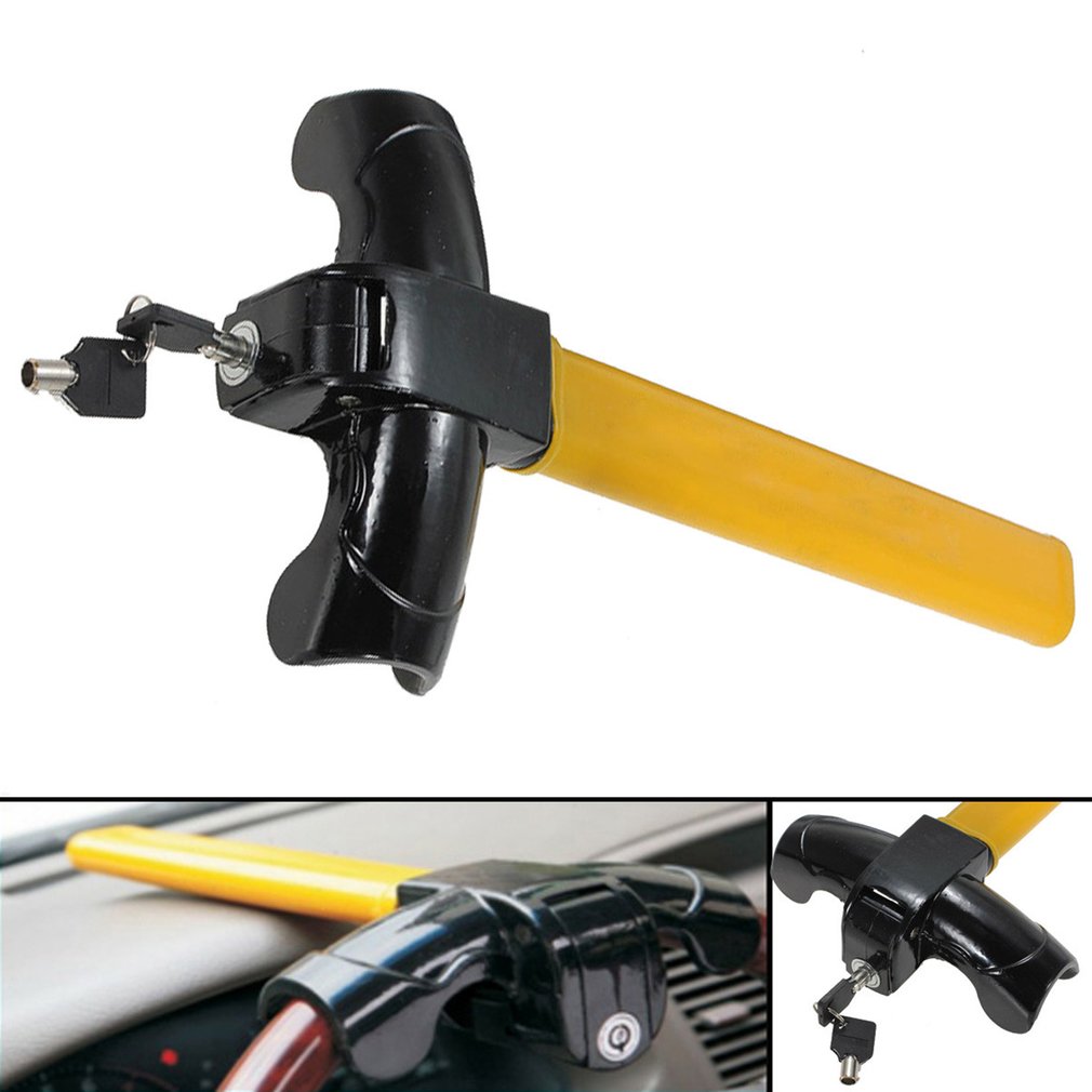 Car Universal Heavy Duty Anti-theft Steering Wheel Security Lock