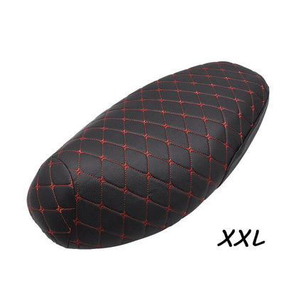 Motorcycle Universal Leather Seat Cushion 3D Sunscreen Waterproof Protector