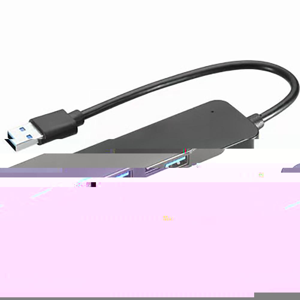 Usb 2.0/3.0 4 Ports Hub Ultra Slim Portable Usb Splitter Charger