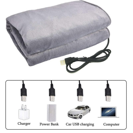 Warm Heating Shawl USB Electric Heating Blanket Electric Cushion