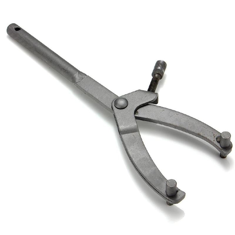 Wrench Flywheel Clutch Remover Puller Adjustable Motorcycle Spanner Durable Y-type Repairing Tool