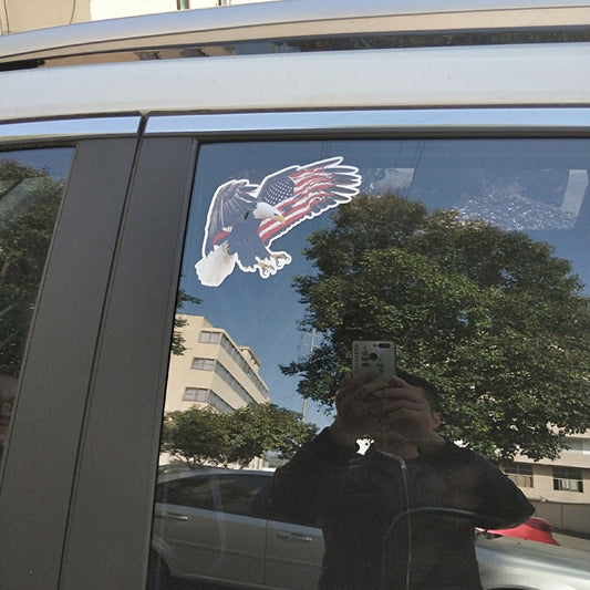 Car Motorcycle Sticker American Eagle PVC Decal 14*11.8cm