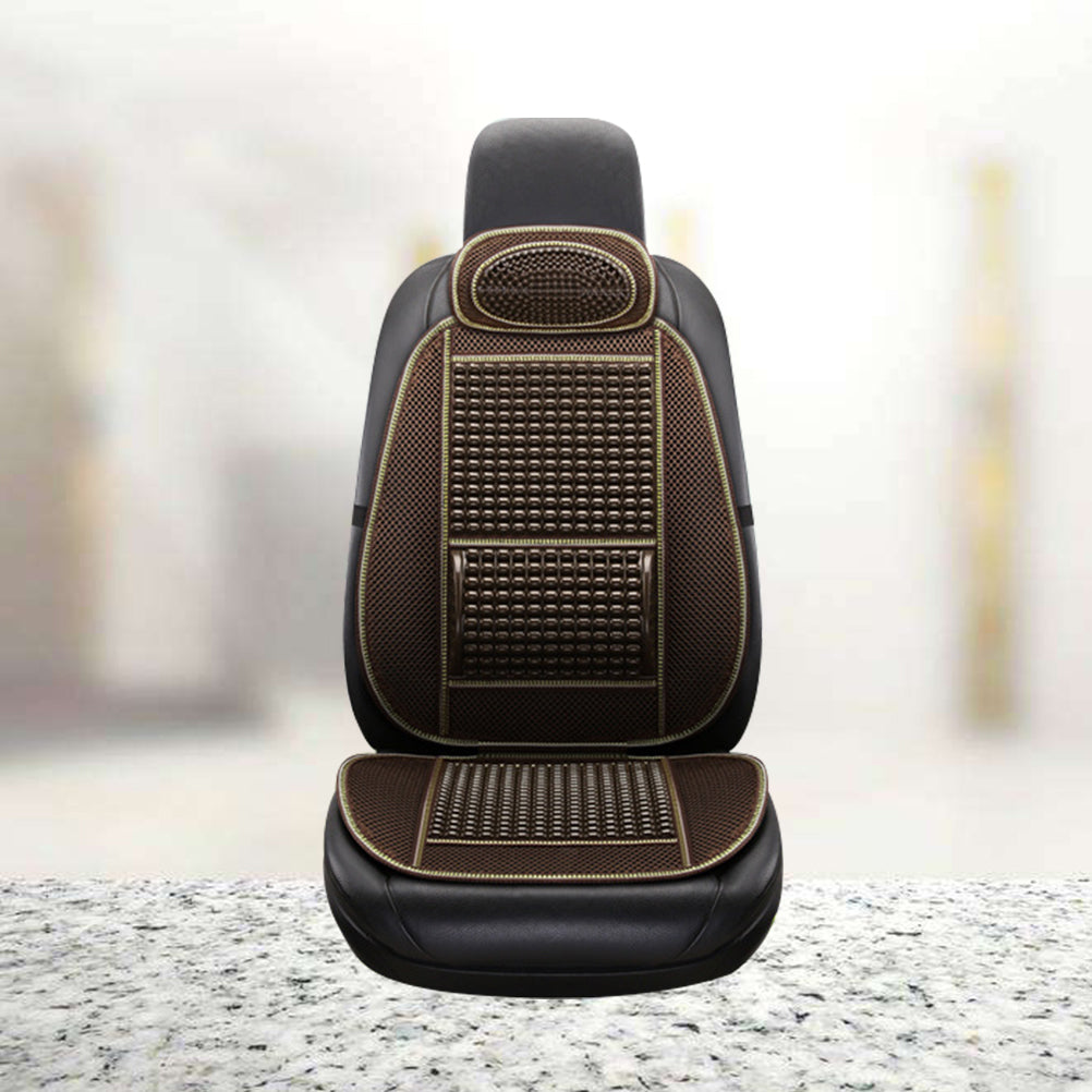 Car Breathable Seat Cushion Back Brace Massage Support