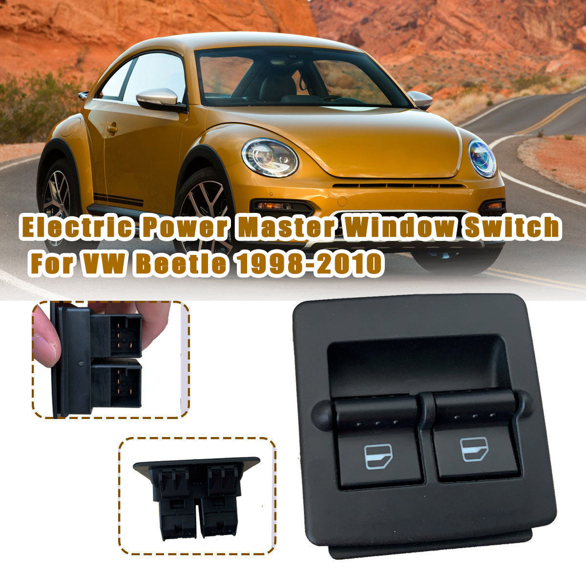 Car Electricr Window Switch For VW Beetle 1998-2010 1C0959855A