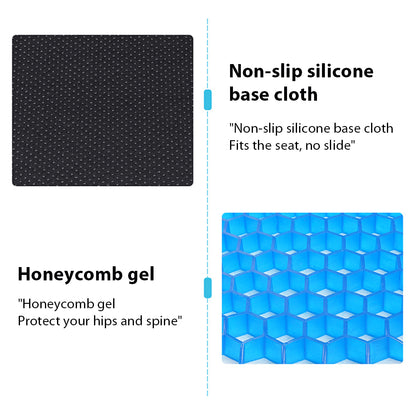 Car Honeycomb Sciatica Lower Back Pain Relief Seat Cushion