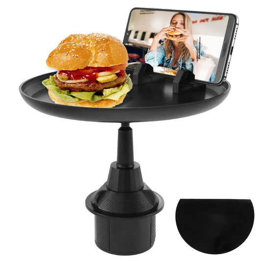 Car Table Storage Rack Rotating Plastic Tray Organizer