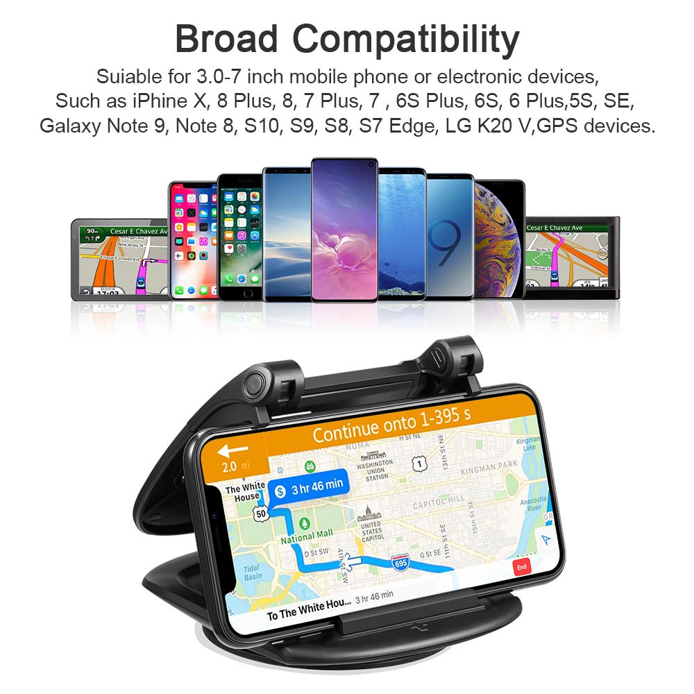 Universal Car Cell Dashboard Mounting Phone Holder