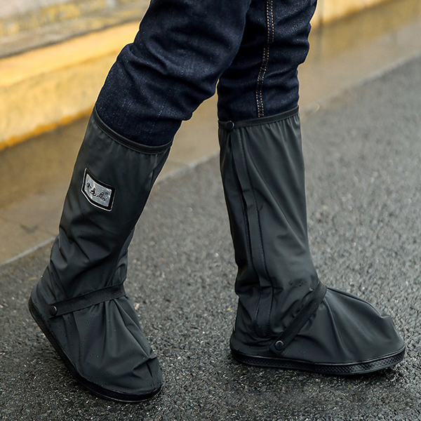 Motorcycle Waterproof Rain Shoes Gloves Thicker Non-slip Boots