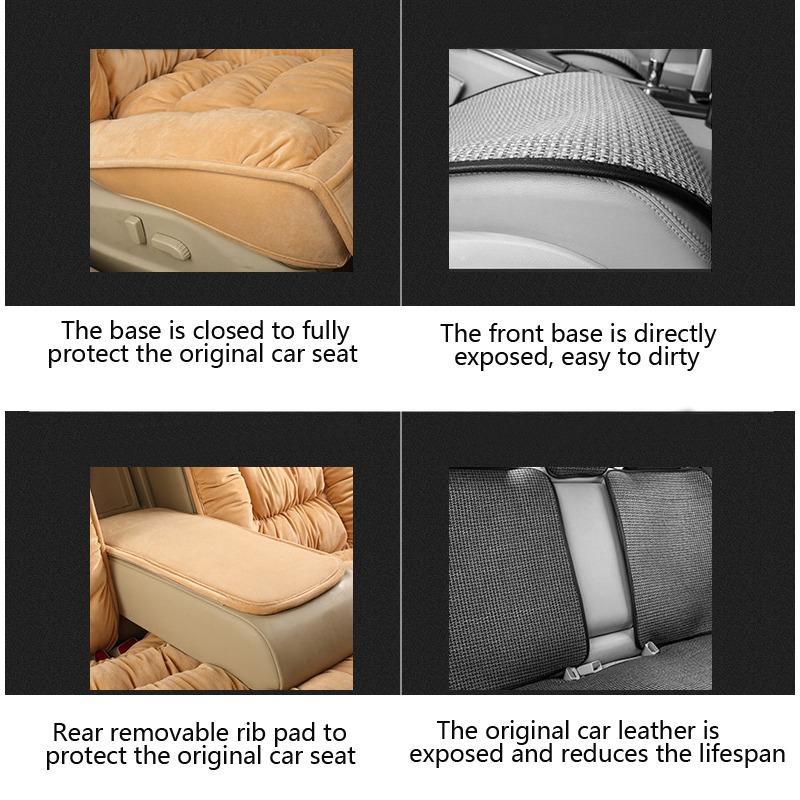 Car Soft Warm Plush Universal Seat Cushions