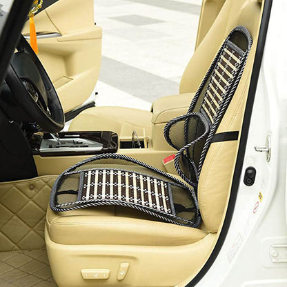 Car Summer Breathable Waist Massage Cooling Mat Seat Cushion