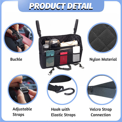 Car Net Pocket Handbag Holder Seats Storage Organizer