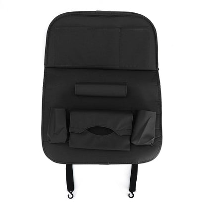 Car Seat Back Bag Organizer Hangable Leather Table Storage