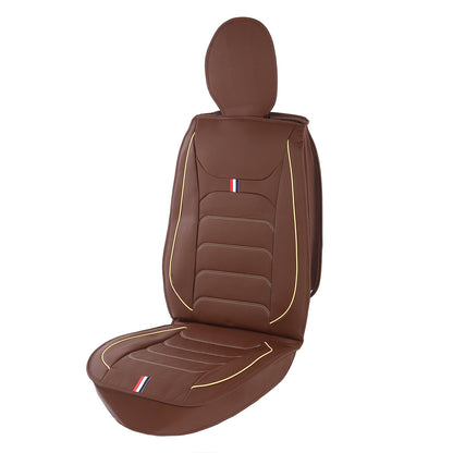 Car Seat Cover Cushion Leather Front Rear Pad