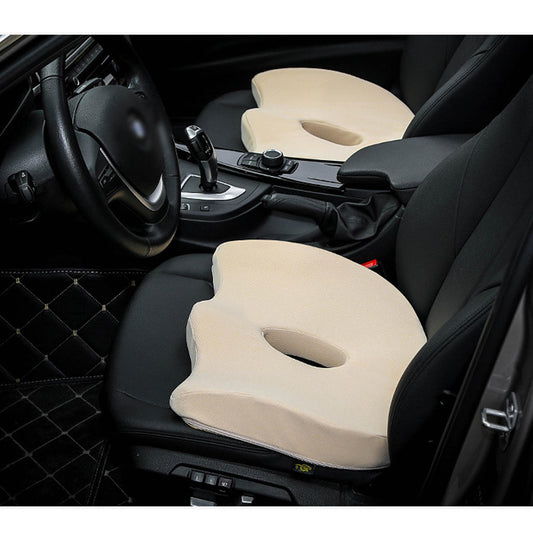 Memory Cotton Raised Car Knit Fabric Seat Cushion
