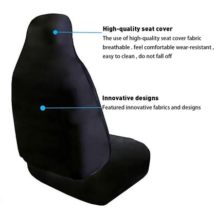 Car Christmas Seat Cushion Cover Protector Universal Fit 7 Pcs