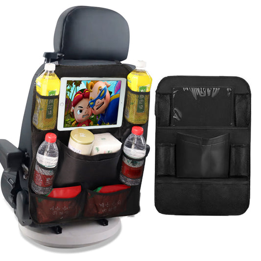 Car Organizer Tablet Holder Storage Foldable Oxford Table Back Seat