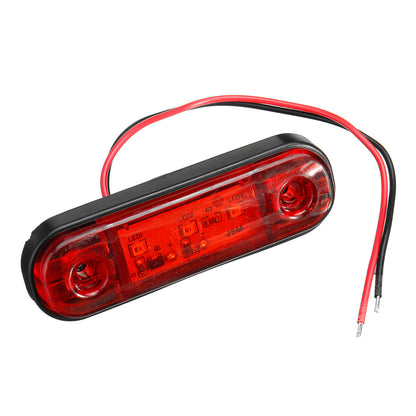 LED Side Marker Indicator Light Waterproof For Trailer Truck Bus Lorry Tools