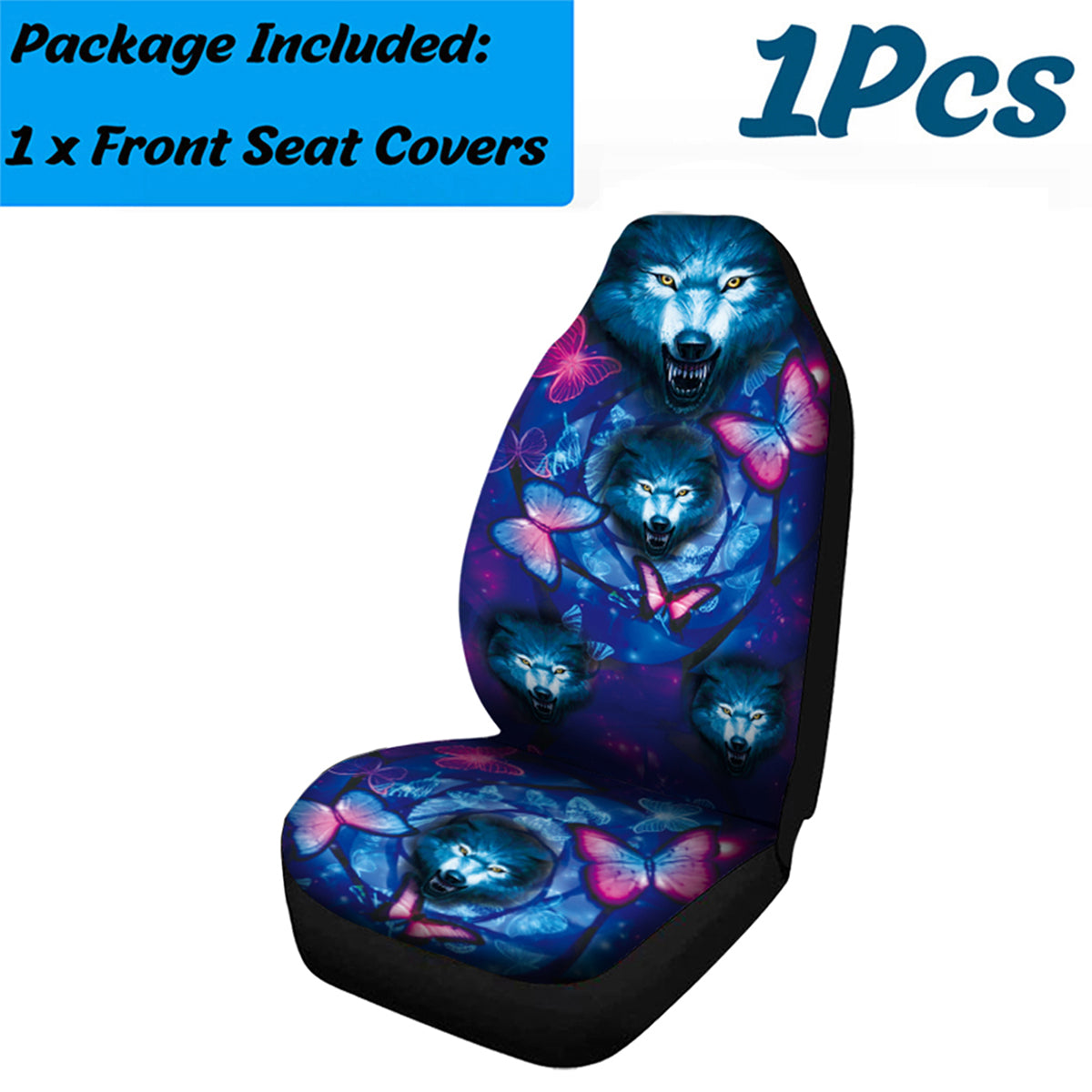 Car Seat Cushion Cover 3D Fashion Front Full Protect