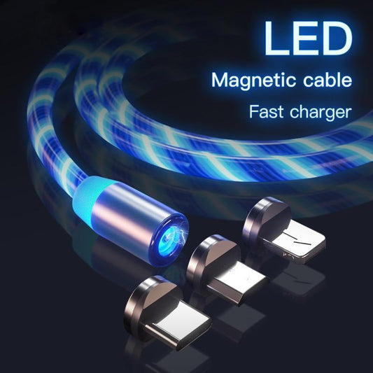 Phone 3 in 1 LED Magnetic USB Charger