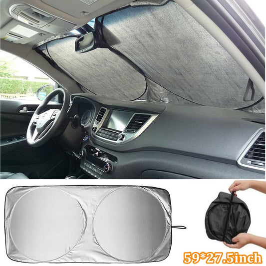 Car Sun Shade Visor Windshield Window Cover Reflective Foldable UV Heat Protection