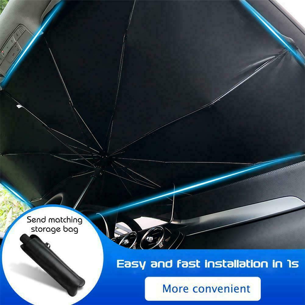 Car Windshield Sunshade Cover Umbrella Foldable Front Window Visor Sun Shade