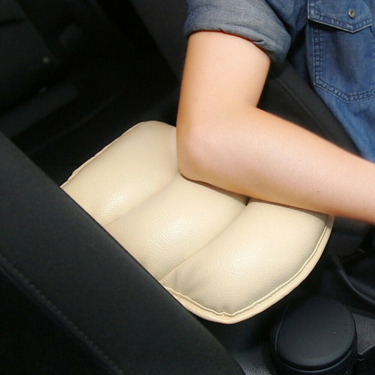 Car Armrest Center Console Pad Cover PU leather Auto Seat Cushion Mat