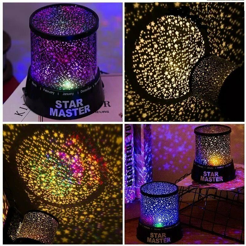 Outdoor Remote Control Timer Design Seabed Starry Sky Rotating LED Star Projector