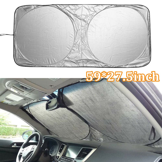 Car  Foldable Cover Visor UV Rear Front Windshield Window Sun Shade