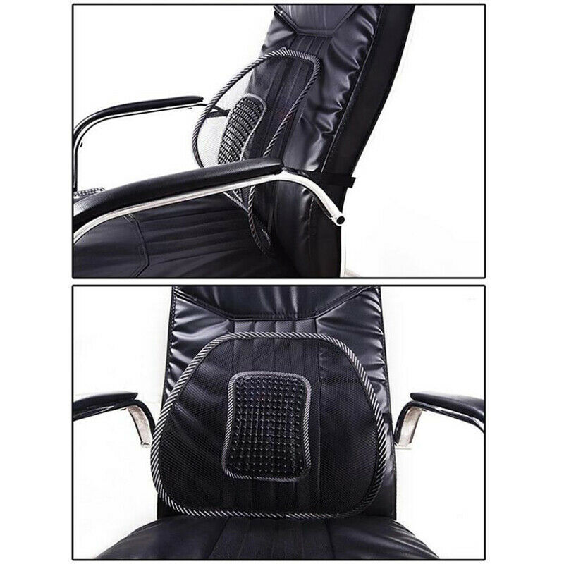 Universal Car Back Support Massage Lumbar Waist Seat Cushion