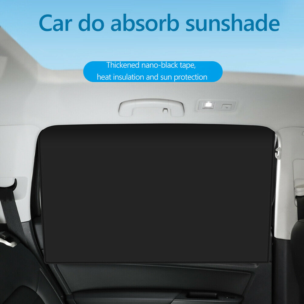 Car Magnetic Side Rear Window Sun Shade Mesh Shield UV Protection 2 Pcs