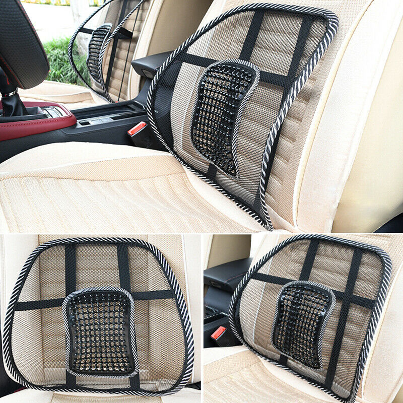 Universal Car Back Support Massage Lumbar Waist Seat Cushion