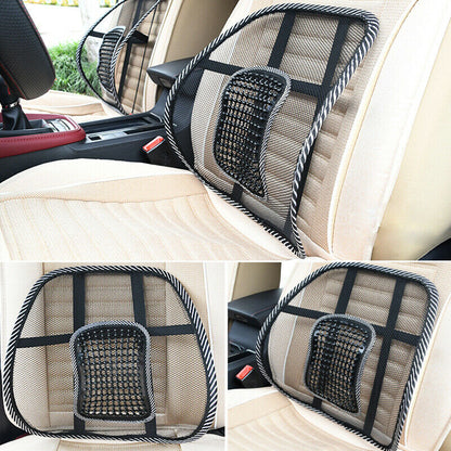 Universal Car Back Support Massage Lumbar Waist Seat Cushion