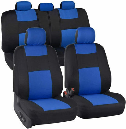 Car Seat Cover Car Accessories Front Full Front Rear Set 5 Pcs