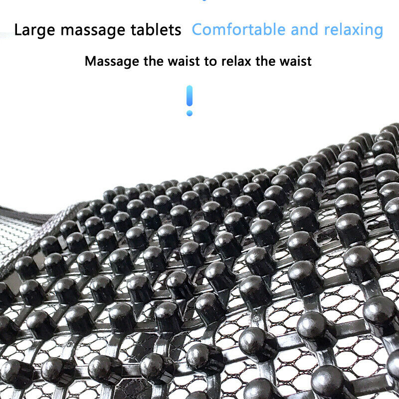 Universal Car Back Support Massage Lumbar Waist Seat Cushion