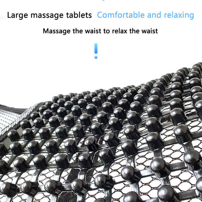 Universal Car Back Support Massage Lumbar Waist Seat Cushion