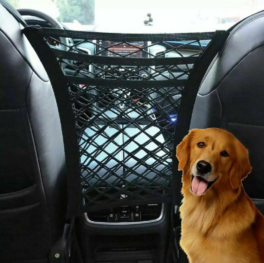 Universal Car Storage Net Bag Cargo Elastic Seat Mesh Organizer Holder
