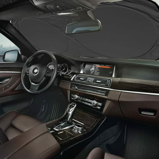 Car Front Rear Windshield Window Sun Shade Shield Cover