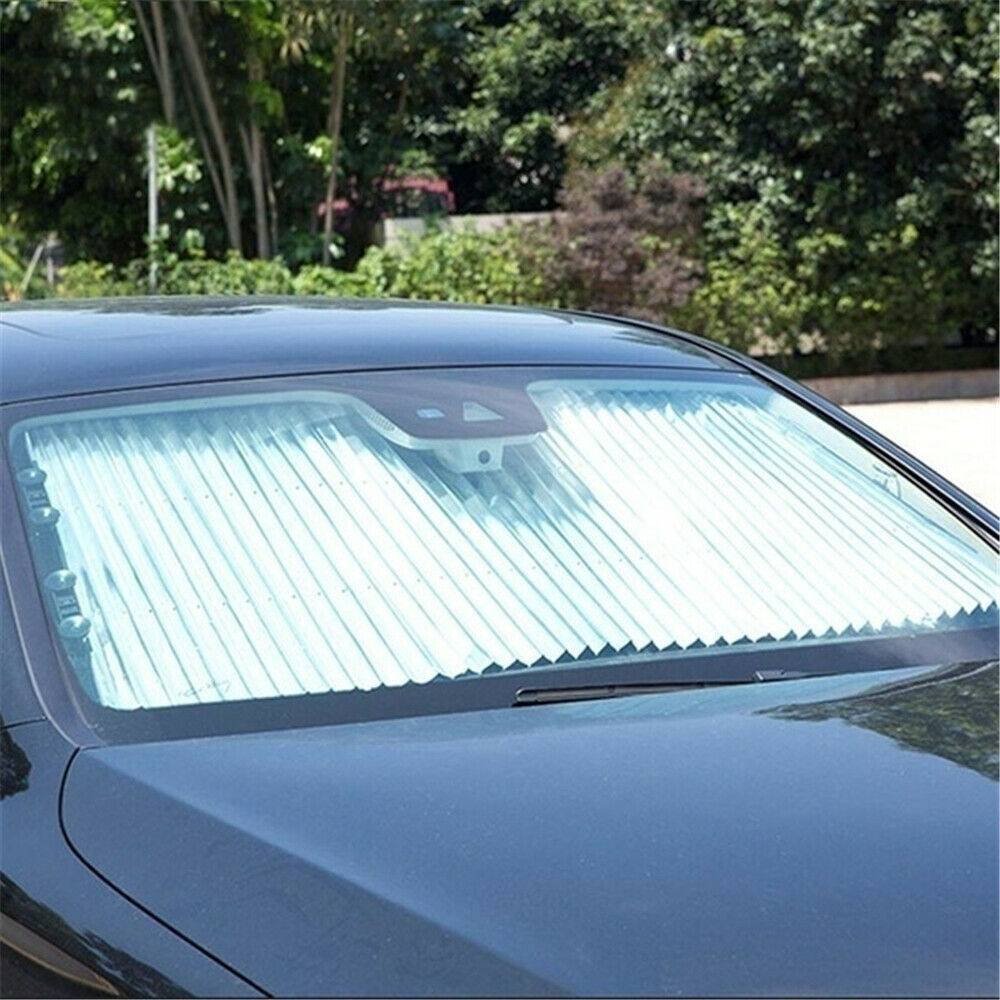 Car Retractable Windshield Folding Sun Shade SUV Window Visor