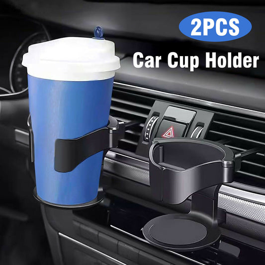 Adjustable Car Cup Holder Air Vent Bottle Mount Stand Drinks Bracket Organizer