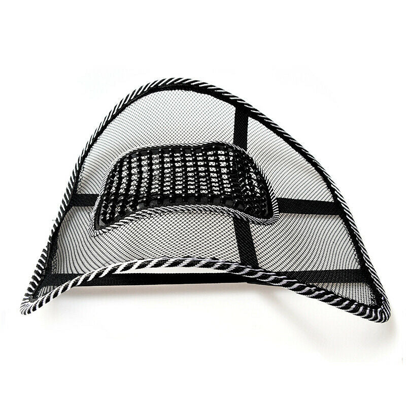 Universal Car Back Support Massage Lumbar Waist Seat Cushion