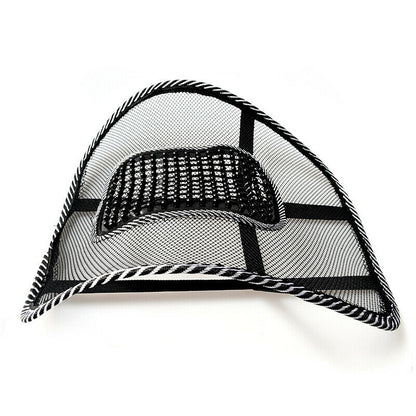 Universal Car Back Support Massage Lumbar Waist Seat Cushion